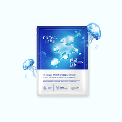 银娱优悦会海月水母保湿修护神经酰胺面膜